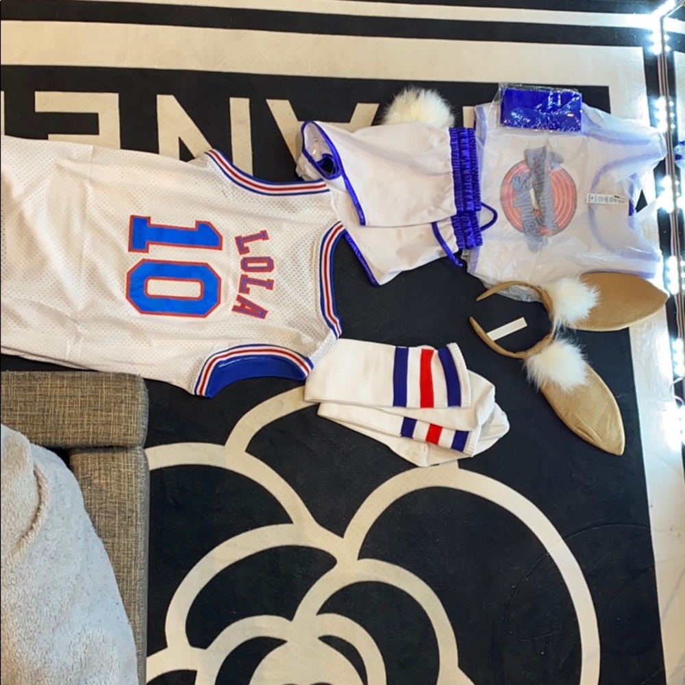 Bugs/Lola Bunny costumes. WILL BE AVAILABLE 10/25!